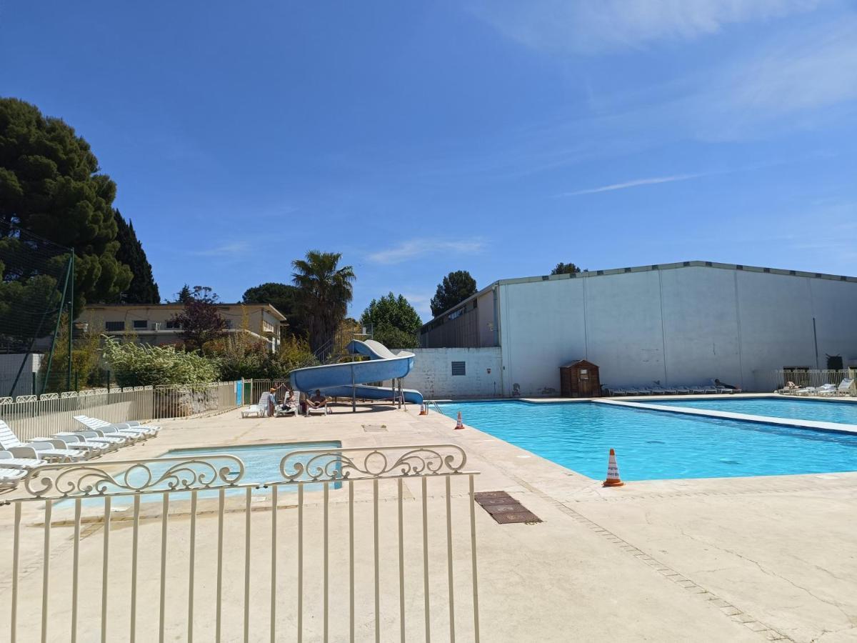 Suite 1 Chambre, 1 Sejour, Climatise, Piscines, 400M De La Mer Ла-Лонд-ле-Мор Экстерьер фото